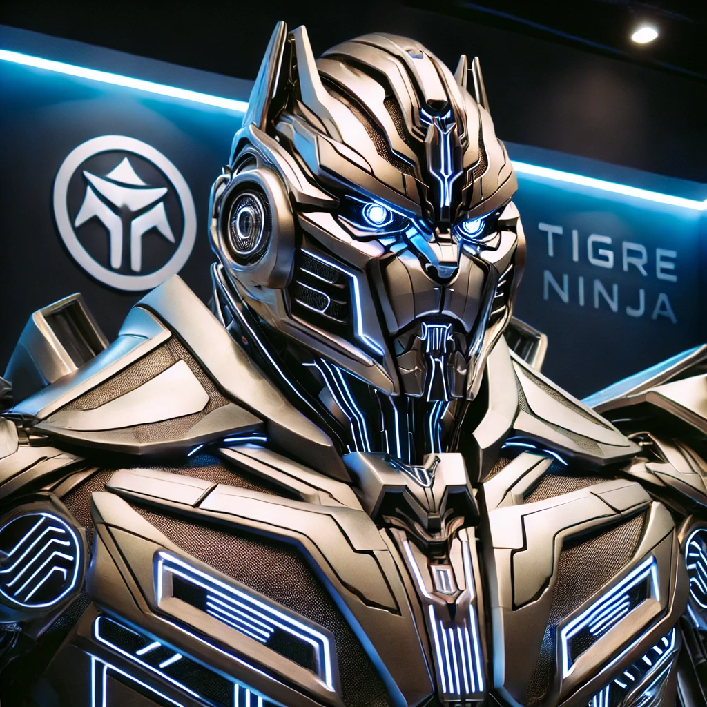 Ninja tigre robot