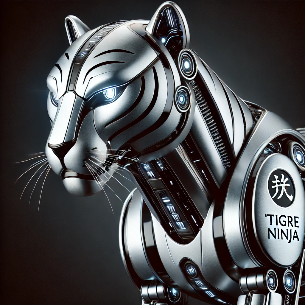 Ninja tigre robot